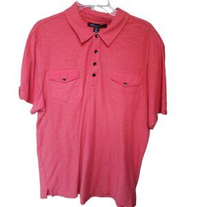 Kenneth Cole salmon colored shirt